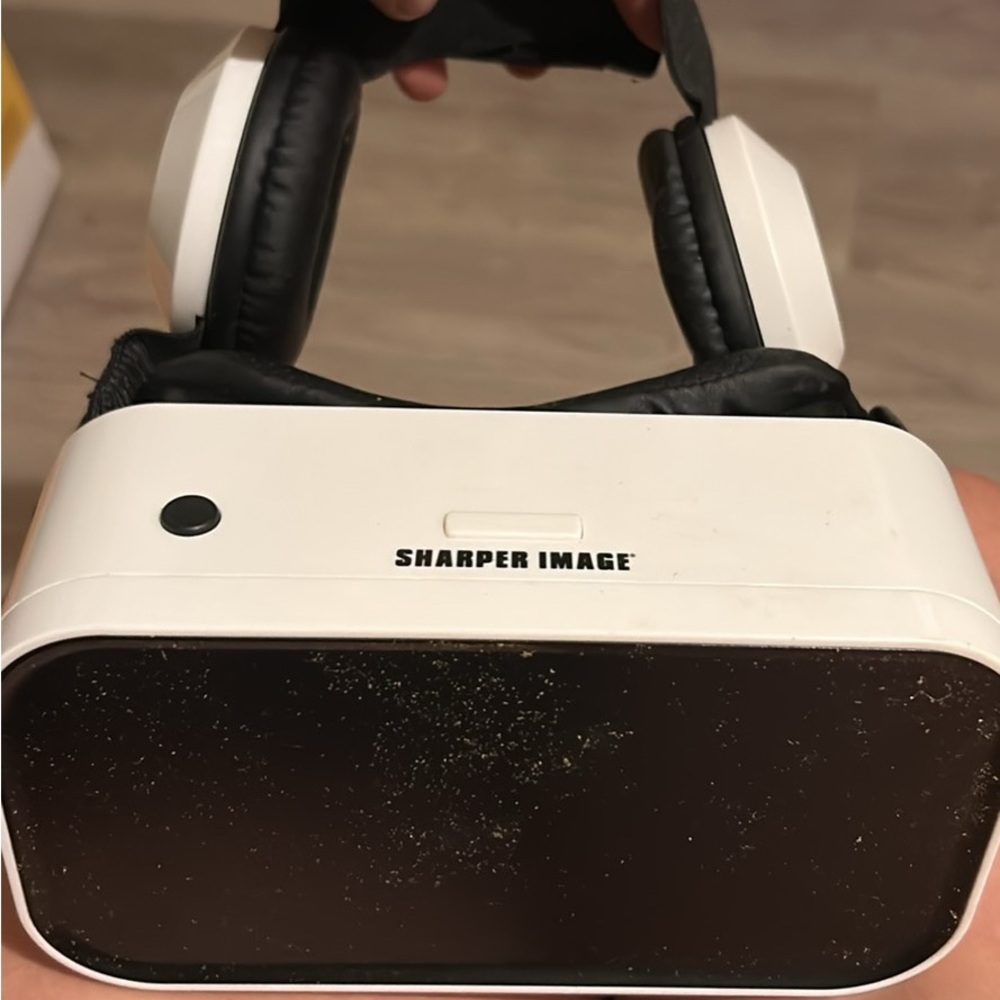 Sharper Image Smartphone VR Headset White and Black